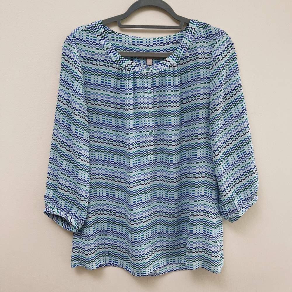 Banana Republic Patterned Blouse